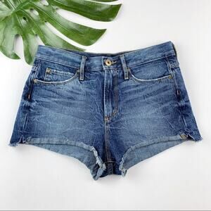Articles of Society AOS Stevie High Rise Jean Shorts Denim Cut Off Women's 27